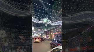 Merry Christmas 2024 | Park street | Kolkata | west bengal #christmas #2024 #trending #love #share