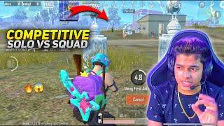 OMG SOLO VS SQUAD IN COMPETITIVE || PUBG LITE