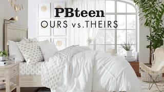 Ours vs. Theirs - Beadboard Bed | PBteen