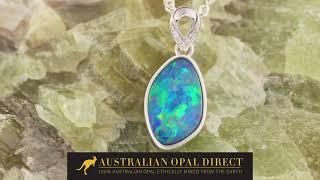 Opal Necklace, Opal Necklace Australia, Opal Necklace Pendant - Australian Opal Direct