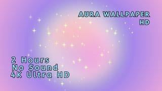 Gradient Aura Wallpaper for 2 Hours | Purple Asthetic Screensaver in HD