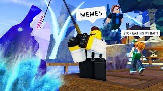 ROBLOX Fisch Funny Moments (MEMES) 