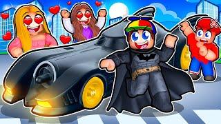 Rizzing Girls With The NEW $50,000,000 BATMOBILE In Roblox Driving Empire!