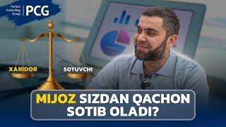 Mijoz sizdan qachon sotib oladi?