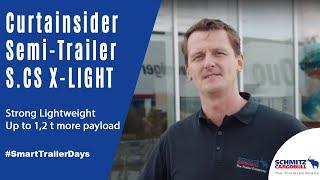 Curtainsider Semi-Trailer S.CS X-LIGHT – Schmitz Cargobull [English]