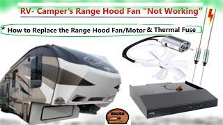 How to Fix a Camper Range Hood Fan – Quick & Easy DIY Repair!