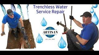 Trenchless Water Service replacement