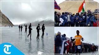 Frozen Pangong marathon makes it to Guinness Book