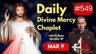 The Divine Mercy Chaplet Daily March 9 #heraldsofthegospel #divinemercychaplet