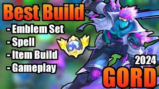 GORD BEST BUILD 2024 | TOP 1 GLOBAL GORD BUILD | GORD - MOBILE LEGENDS | MLBB (Part 5)