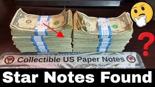 Star Notes Found While Searching $1,000 Dollar Bills