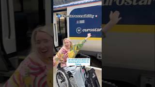 Eurostar Accessibility Review ️ #wheelchair