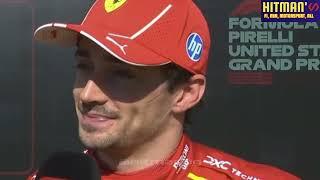 Charles Leclerc United States Grand Prix Post RACE Interview | F1 2024 US Grand Prix