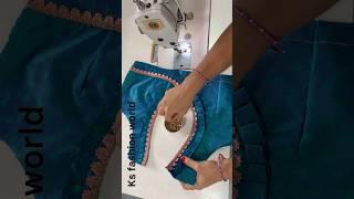 Blouse design cutting and stitching #Shorts #shortsviral #blousedesign #shortsvideo #blousedesigns