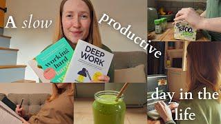 Slow Productivity - How I plan my life