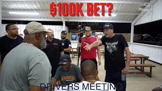 Drivers Meeting | Rumble in The Jungle | Texas Motroplex | Staring Willie Dog, Cowboy and Futch