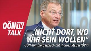 OÖN-Sommergespräch 2023: Thomas Stelzer (ÖVP)