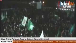 Live from Kuantan: Suara Rakyat Suara Keramat rally