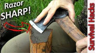 You Won't Believe this WORKS! Survival Hacks Knife Sharpener!