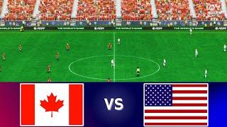 FC 24:  CANADA (w) vs. USWNT | Nov 30, 2024 | International Friendly | PS5 Gameplay