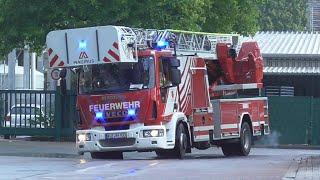 DLK23/12 Freiwillige Feuerwehr der Stadt Kleve, Löschzug Kleve auf Einsatzfahrt