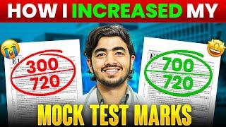 How I increased my mock test marks from 300 to 700 in just 6 months  #neet2025 #neet