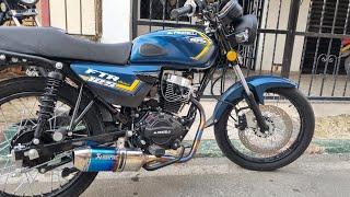 We installed accessories on the Fratelli FTR 125. How did it turn out?