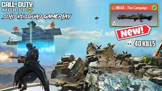 *New* Mythic MG42 - The Campaign is too good in BR | Solo vs Squad 40 kills gameplay