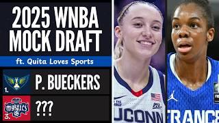 2025 WNBA Mock Draft: What Should Washington Do? | ft. Quita Loves Sports