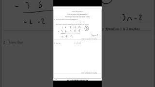 Practicing Exam Questions - GCSE Maths #shorts #gcse #maths #nthterm