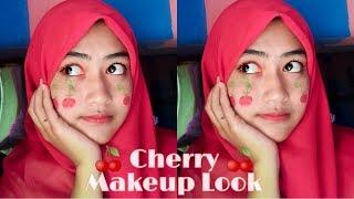 FacePainting  Cherry Makeup Look  Easy | Shelvy Silvia