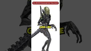 How did the Grid Xenomorph Get Grid-like Scars over it's Head? #shorts #Viral