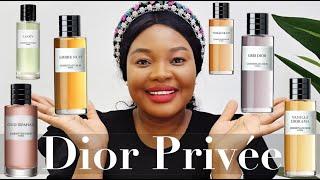 TOP 10 CHRISTIAN DIOR LA COLLECTION PRIVÉE | DIOR FRAGRANCES | PERFUME REVIEW | PERFUME COLLECTION