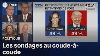 Panel américain : les élections s'annoncent serrées