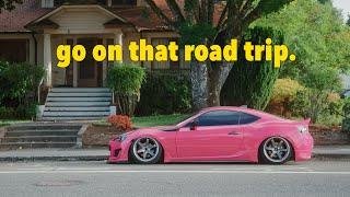 taking my cambered car on a 1000+ mile road trip