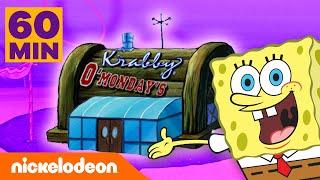 سبونج بوب | تقليد برغر سلطع | حلقة لمدة ساعة كاملة | Nickelodeon Arabia