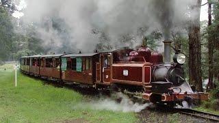 Steam Trains in Winter - Puffing Billy Railway: Trains Downunder