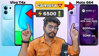 Vivo T4x vs Moto G64 - Full Comparison | Galti Mat Karna | Value For Money