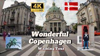 The wonderful Copenhagen | Walking Tour | 4K