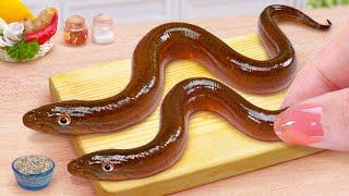 Tina Save Me From Monster Miniature Japanese Fry Eel Recipe For Seafood Lover Tina Mini Cooking