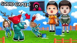 3 เกมใหม่ใน Squid Game 3 ( เกมห้ามทำน้ำหก , เกมเป่ายิ้งฉุบยิงปืน , ตอนเช้าเดินตอนกลางคืนห้ามขยับ )