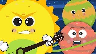 The Planet Song  | Nursery Rhyme With Lyrics   | Solar System Song For Children