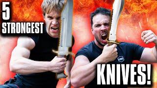 TOP 5 Knives you CAN'T Destroy... And are actually still good!