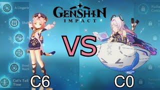 C0 Citlali vs C6 Diona: Who Buffs Mavuika Most? | Genshin Impact