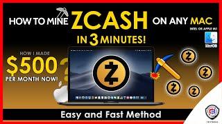 How To Mine Zcash On Any MAC | Intel or M1 | ZEC | Fast and Easy | Beginner Guide