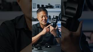 Godox V100 Sub-Flash on a Speedlight