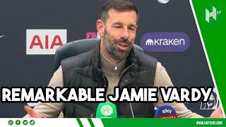 Jamie Vardy is REMARKABLE! | Ruud Van Nistelrooy | Tottenham 1-2 Leicester