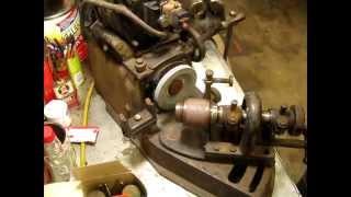 Grinding valves on a 1930's Kwik-Way refacer