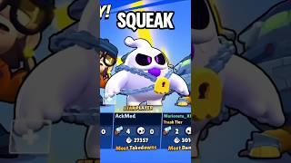 Squeak | Knockout Legend  #brawlstars #gaming #shorts