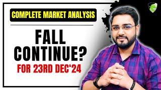 Nifty Prediction & Bank Nifty Analysis For Monday | Intraday Trading Setup for 23rd Dec